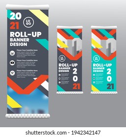 Business Roll Up Design Template. Flag Banner Design. Can be adapt to Brochure, Annual Report, Magazine, Poster, Corporate Presentation, Flyer, Website