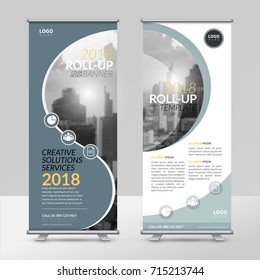 Business roll up design template, X-stand, Vertical flag-banner design layout, standee display promoting, brochure, Corporate flyer sale banner cover presentation in vector template.