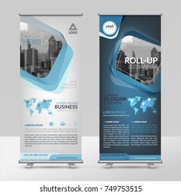 Business Roll-up Design-Vorlage, X-Stand, Vertikales Flag-Banner-Design-Layout, Standanzeige-Werbung, Broschüre, Corporate Flyer Verkauf Banner-Titelpräsentation in Vektorvorlage.