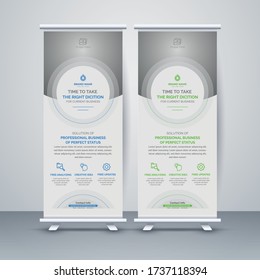 Business Roll Up Design Template.Flag Banner Design. Can be adapt to Brochure, Annual Report, Magazine,Poster, Corporate Presentation, Portfolio, Flyer