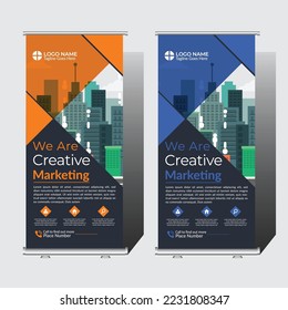 Juego de Acumulación de Negocios. Diseño estándar. Plantilla de banner