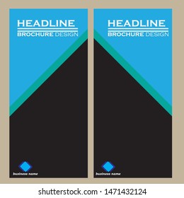 Business Roll Up. Standee Design. Banner Template. Presentation and Brochure Flyer. Vector illustration
