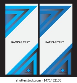 Business Roll Up. Standee Design. Banner Template. Presentation and Brochure Flyer. Vector illustration
