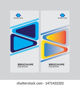 Business Roll Up. Standee Design. Banner Template. Presentation and Brochure Flyer. Vector illustration
