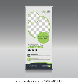 Business Rollup Banner Template Design