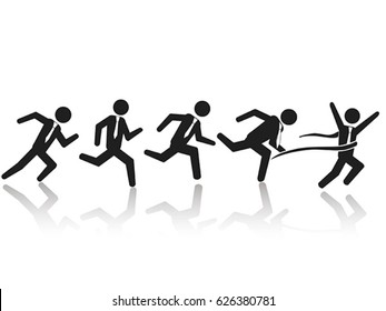 business running race