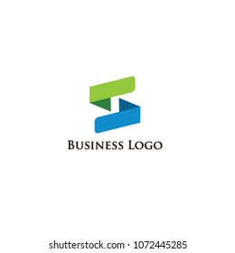 Business S logo design concept