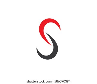 Business S logo design vector