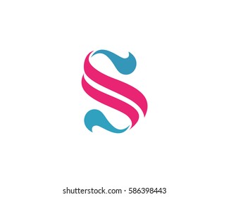 Business S logo design vector