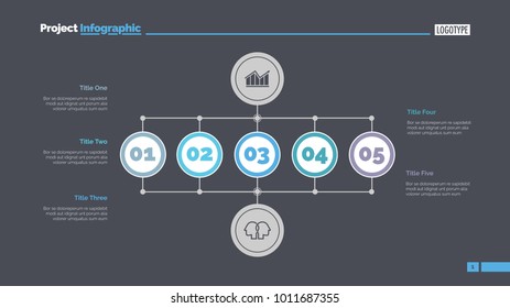 Business scheme slide template