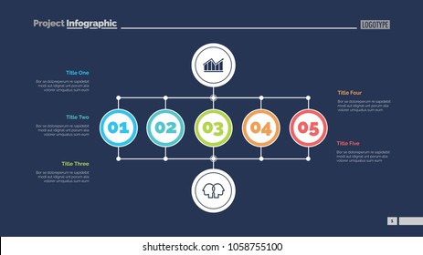 Business scheme slide template. Business data. Graph, diagram, design. Creative concept for infographic, report. Can be used for topics like number options, structure, statistics