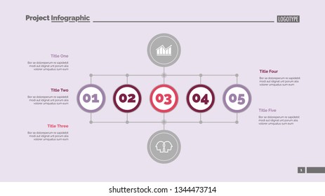 Business scheme slide template. Business data. Graph, diagram, design. Creative concept for infographic, report. Can be used for topics like number options, structure, statistics