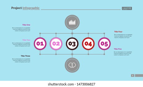 Business scheme slide template. Business data. Graph, diagram, design. Creative concept for infographic, report. Can be used for topics like number options, structure, statistics
