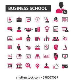 business school icons
