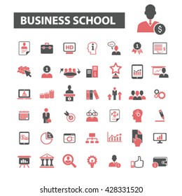 business school icons
