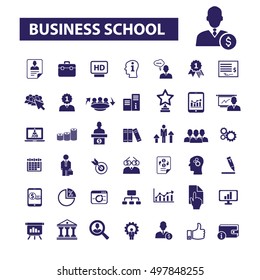business school icons

