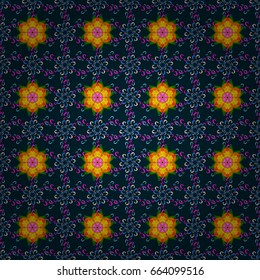 Business, science and technology design book layout. Modern vector template for brochure leaflet flyer cover catalog magazine or annual report. Colored layout on background. Presentation with mandala.