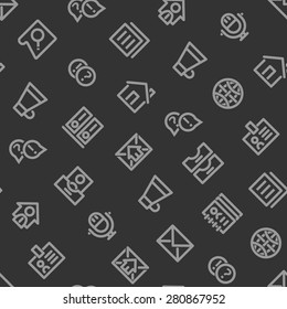 Business Seamless Pattern Line