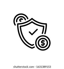  Business, secure icon, elements of Business and Financial icon set, premium line icon for web design and app development