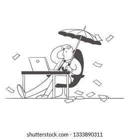 Business security concept.
