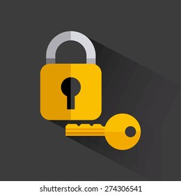business security design, vector illustration eps10 graphic 