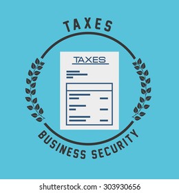 business security design, vector illustration eps10 graphic 