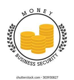 business security design, vector illustration eps10 graphic 