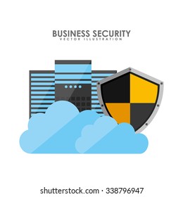 business security design, vector illustration eps10 graphic 