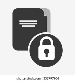 business security design, vector illustration eps10 graphic 