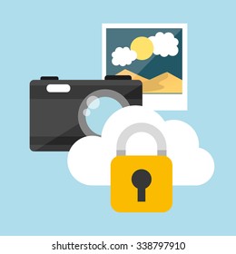 business security design, vector illustration eps10 graphic 