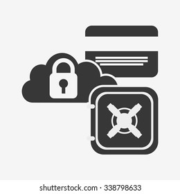business security design, vector illustration eps10 graphic 
