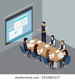 Business Seminar Referent Doing Präsentation. Business Training, Coaching und Bildung.