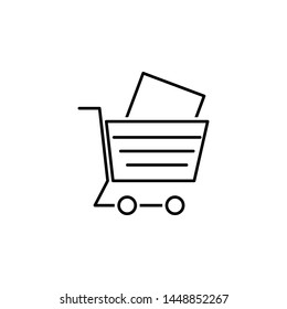 business seo, ecommerce line icon. Teamwork at the idea. Signs and symbols can be used for web, logo, mobile app, UI, UX on white background