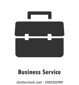 business service icon design vector