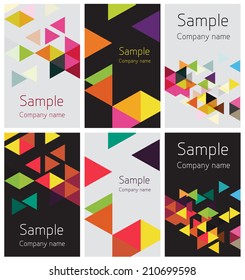 business set of cards