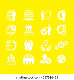 Business Set of Icons.