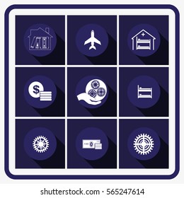 business set icons
