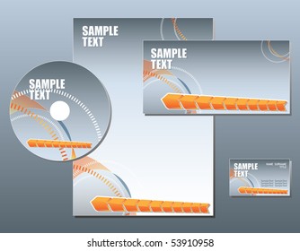 Business Set. Vector Easy Editable