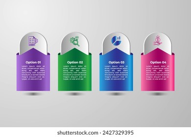 Business set of vector eps infographic element design template.