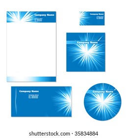 Business set. vector illustration
