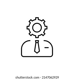 Business Setting icon in vector. logotype