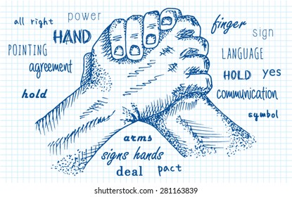 business shaking hands