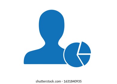 Business share holder icon vector 