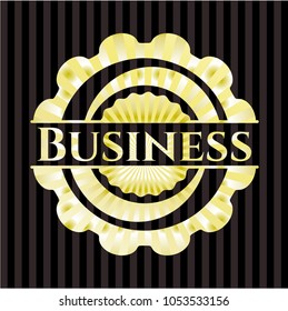 Business shiny emblem