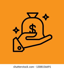 Business Sign Premium Icon Download Template