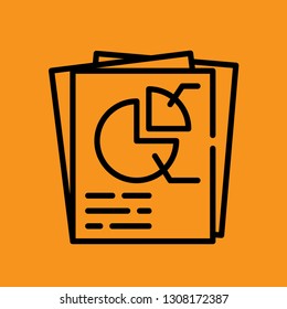 Business Sign Premium Icon Vector Download Template