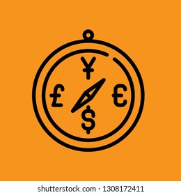 Business Sign Premium Icon Vector Download Template