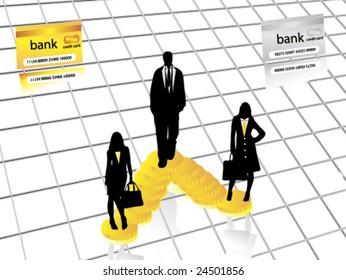 business silhouette