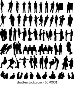 business silhouette