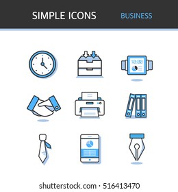 business Simple icon.